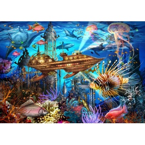 Bluebird Puzzle - Puzzle Marchetti: Aqua City - 1 000 piese