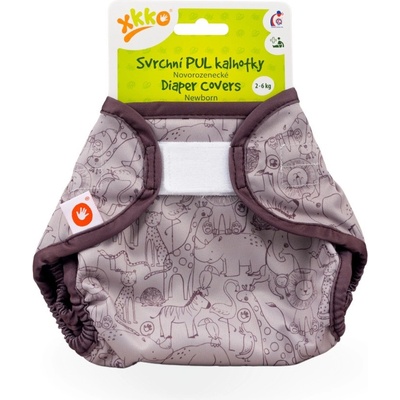 Kikko Svrchní PUL kalhotky XKKO Newborn Safari Atmosphere