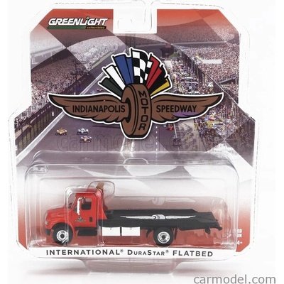 Greenlight International Durastar 4400 Car Transporter Indianapolis Motor Speedway 2008 Červená Černá 1:64