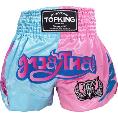 TOP KING pro thajský box 250 LIGHT BLUE/PINK