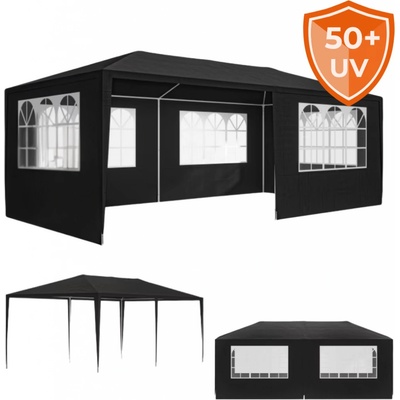 Jurhan NEAPOL, 3x6m, antracitová 22772 – Zboží Dáma