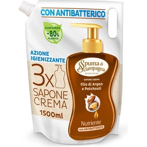  Spuma di Ciampagna Течен сапун пълнител 1.5л - Арганово олио и пачули (1361)