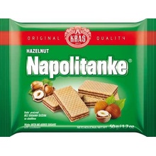 Kraš Napolitanke Oplatky s lískooříškovou náplní 50 g