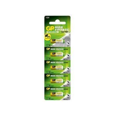 GP Batteries Алкална батерия GP 12 V /5бр. /pack цена за 1 бр. / за аларми А27, GP-BA-27AF-U5