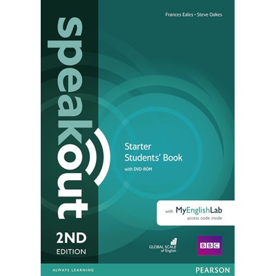 Speakout Starter Students' Book with DVDROM and MyEnglishLab Access Code Pack Eales Frances