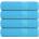 vidaXL Кърпи за ръце FROGN 4 бр. Тюркоазени 50x100 см 360 г/м2 (136975)