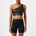 LULULEMON Align Asymmetrical Ribbed Sports Bra - Rib Foil