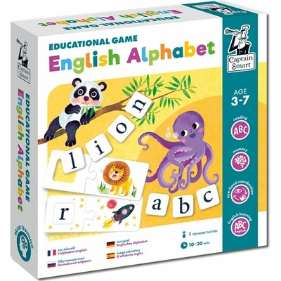 4bambini Captain Smart Anglická abeceda
