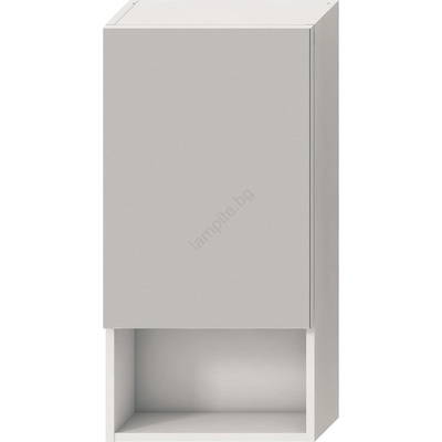 Jika H4532210383041 - Огледален шкаф LYRA 80x40 см, бял, с рафт (LF0079)