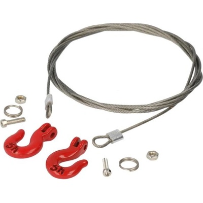 Robitronic стоманено въже с уши