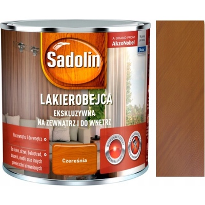SADOLIN LAZUROWÝ NA DŘEVO EXKLUZIVNÍ 0,25L TŘEŠEŇ