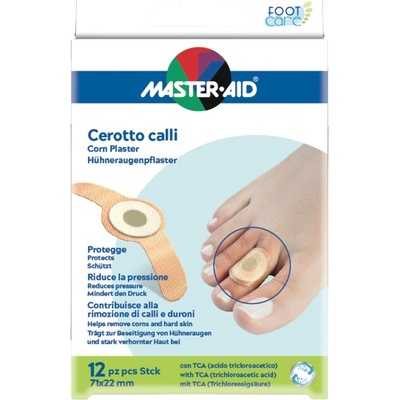 PIETRASANTA FOOT Care Náplasti na kuří oka 12 ks