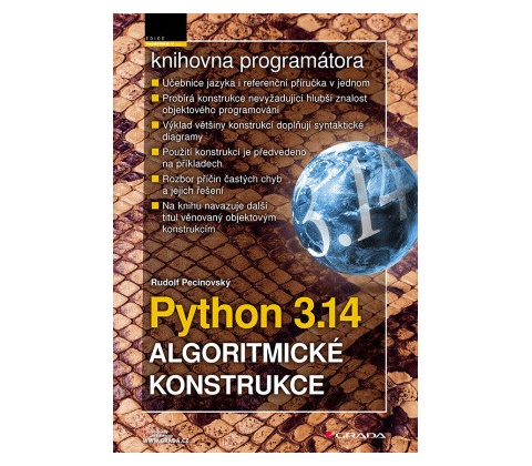 Python 3.14 - Algoritmické konstrukce - Rudolf Pecinovský