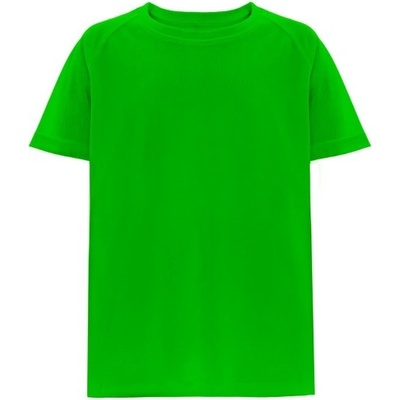 STRICKER Technické polyesterové tričko s krátkým rukávem pro děti THC MOVE KIDS Velikost 9 10 let apple green