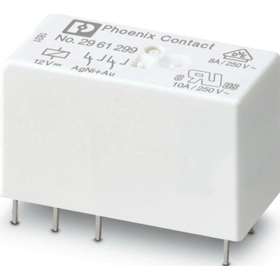 Phoenix Contact REL-MR- 12DC/21-21AU miniaturní relé, 12 V/DC, 2 přepínací kontakty, 10 ks