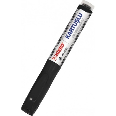 Mikro Маркер Mikro MR-6019, черен, от 1.5 до 2.5 mm, за бяла дъска, презареждаем, цената е за 1бр. (продава се в опаковка от 12бр. ) (OK18660)