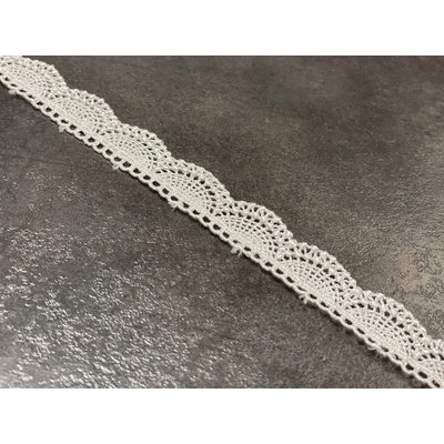 Čipka (LDR-T02) Off-white (Mléčno biela) (#1)