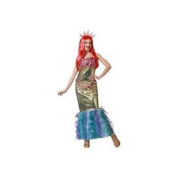 BigBuy Carnival Маскировъчен костюм за възрастни Русалка Размер m/l