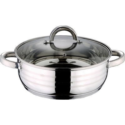 BLAUMANN BL-1003 Pekáč / hrnec s poklicí nerez 24 cm Gourmet Line