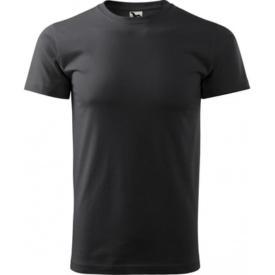 Malfini unisex tričko v rovném střihu šedá uhlová