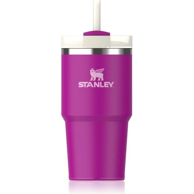 STANLEY Quencher H2. O FlowState Tumbler неръждаема термочаша със сламка малък Violet Blossom 600ml