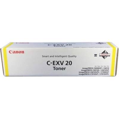 Canon C-EXV20 0439B002 жълт (yellow) оригинален тонер (0439B002)
