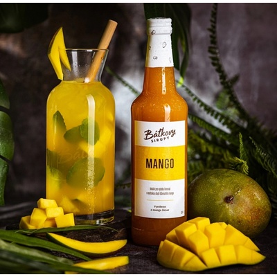 Báťkovy Bylinkové Sirupy Mango 0,5 l