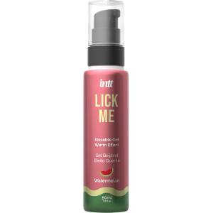 Intt Cosmetics Lick Me - загряващ лубрикант гел - диня - 50 мл - desirel