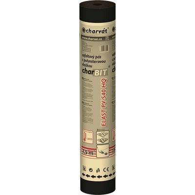 Charvát Pás asfaltový charBIT ELAST PV S40 HQ tl.4mm [7,5m2]