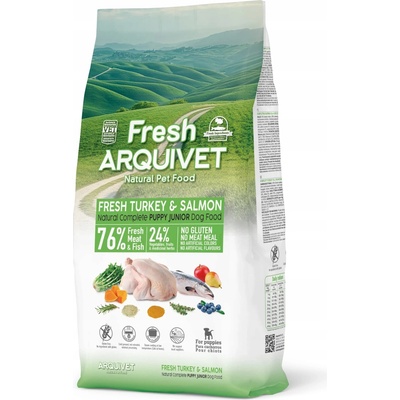 Arquivet Fresh Puppy Krůtí a Losos polo-mokré 10 kg