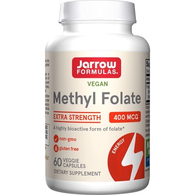 Jarrow Formulas Methyl Folate, 400 mcg, 60 капсули, Jarrow Formulas (8402)