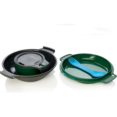 humangear GoKit кутия за обяд Charcoal Green Deluxe (070913)