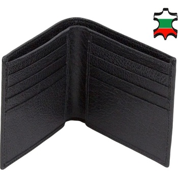 Image 1 of Български обувки Мъжки черен портфейл от естествена кожа 32884