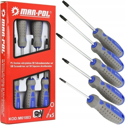 SADA SKRUTKOVAČOV 5 kusov SKRUTKOVAČE TORX