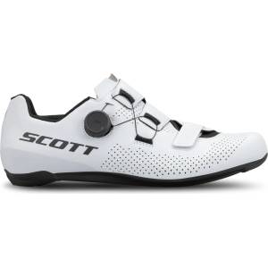 SCOTT Мъжки обувки за шосеен велосипед Scott Shoe Road Team Boa Cycling shoes - White / Black - размер 43 (EU) (036-1326-0216)