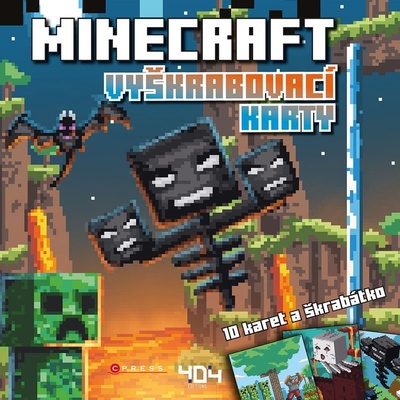 Vyškrabovací karty: Minecraft CPRESS