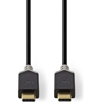 Nedis CCBW64750AT10 USB 3.1 (Gen2), Typ-C Zástrčka - Typ-C Zástrčka, 1m, antracit