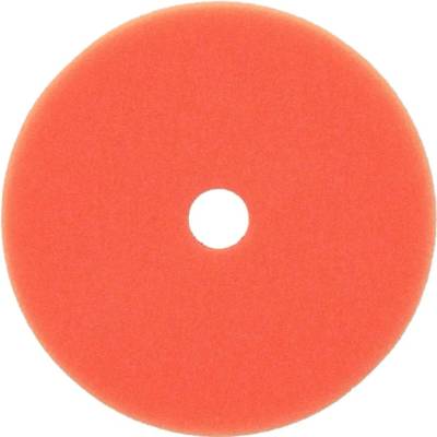 DEDRA-EXIM Polerovací houba s suchým zipem tvrdá (oranžová) DEDRA 08T814, průměr 125 mm, tloušťka 25 mm