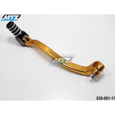 Řadička (řadící páka) Kawasaki KXF250 / 04-05 + Suzuki RMZ / 04-06 - zlatá