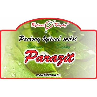 Bylinné kapky Parazit bylinné kvapky tinktúra 50 ml
