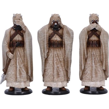 Nemesis Now Комплект статуетки Nemesis Now Adult: Humor - Three Wise Tusken Raiders, 14.3 cm (B7387A26)