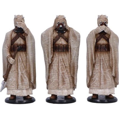 Nemesis Now Комплект статуетки Nemesis Now Adult: Humor - Three Wise Tusken Raiders, 14.3 cm (B7387A26)