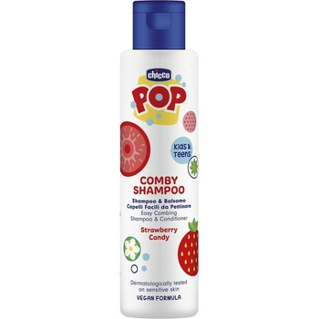 CHICCO Šampón a kondicionér Pop Comby Strawberry 250 ml