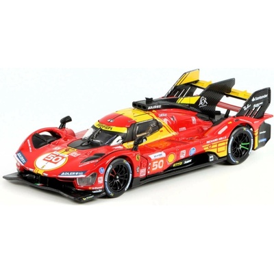 Bburago Ferrari 499P 50 3.0L Turbo V6 červená 2024 1:43