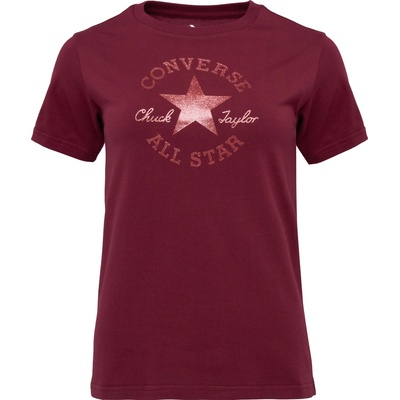 Converse Standard fit center front chuck patch core tee xs