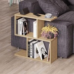 TopMebel Помощна маса Homemania TopMebel от меламин в цвят дъб 60x20x60cm