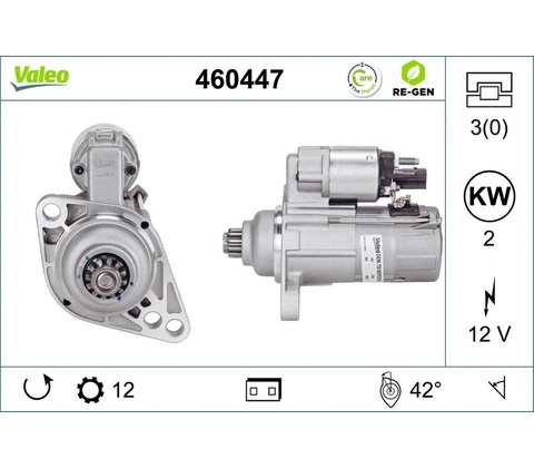 Štartér VALEO 460447