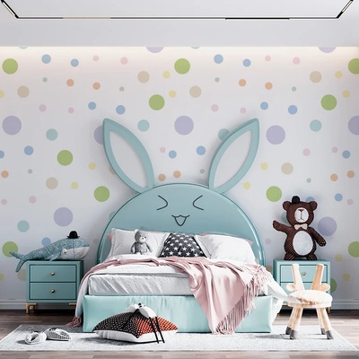 Sablio Tapeta Farebné bodky, rozmery 336x220 cm