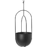 ferm LIVING Висяща саксия Deco Pot черна (3337)