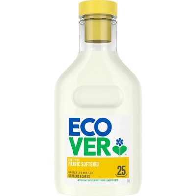 ECOVER Sensitive Fabric Softener Gardénie & Vanilka ekologická aviváž 25 dávek 750 ml